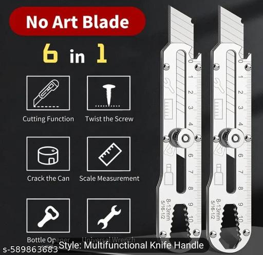 Multifunctional Stainless Steel Utility Knife