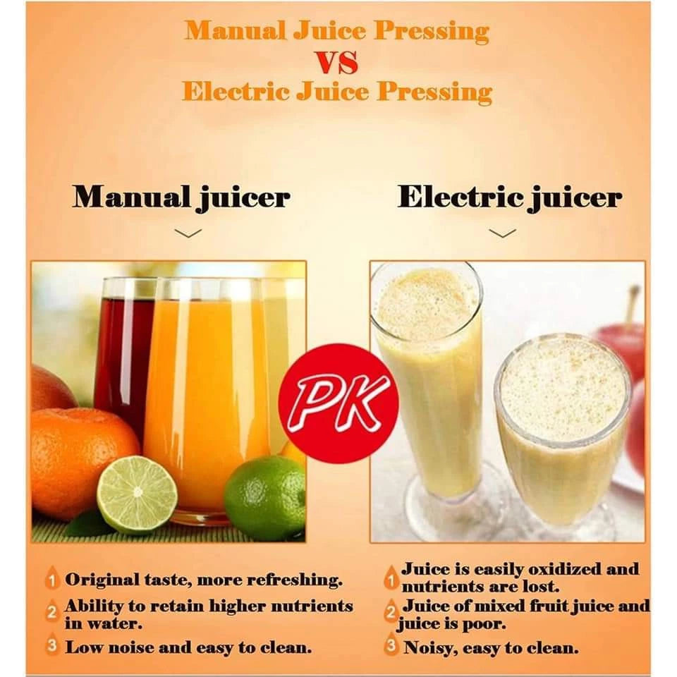 Heavy Duty Manual Fruit Press Juicer
