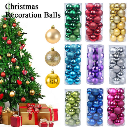 20pcs Set Christmas Balls Ornaments
