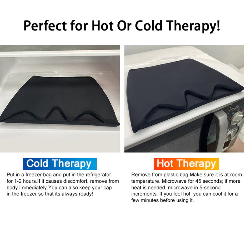 Migraine Relief Cap Gel Hot Cold Compress