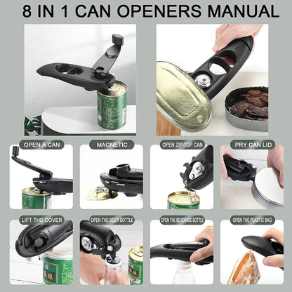 8-in-1 Heavy Duty Can Opener