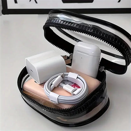 Cable Pouch Bag Keychain