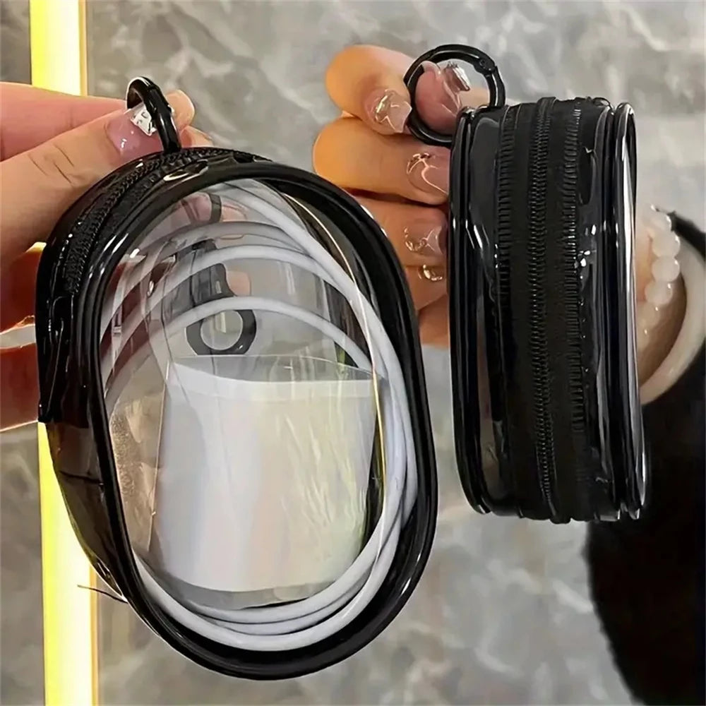 Cable Pouch Bag Keychain