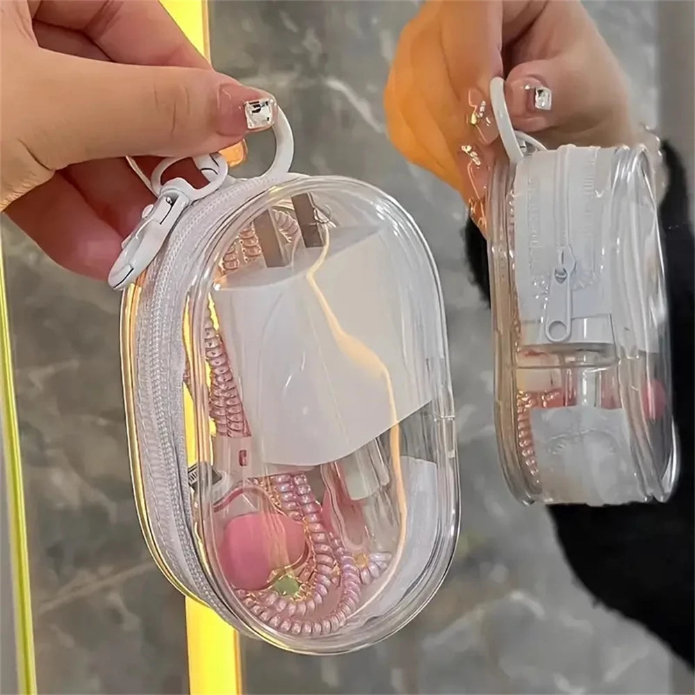 Cable Pouch Bag Keychain