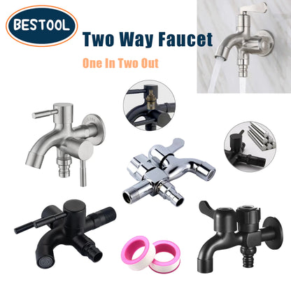 Stainless Steel Two Way Faucet
