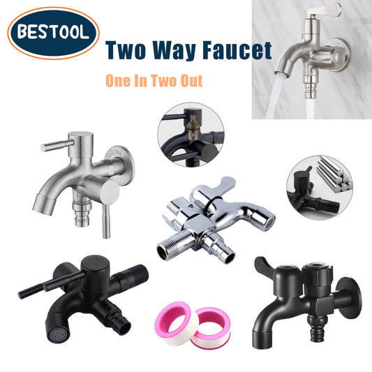Stainless Steel Two Way Faucet