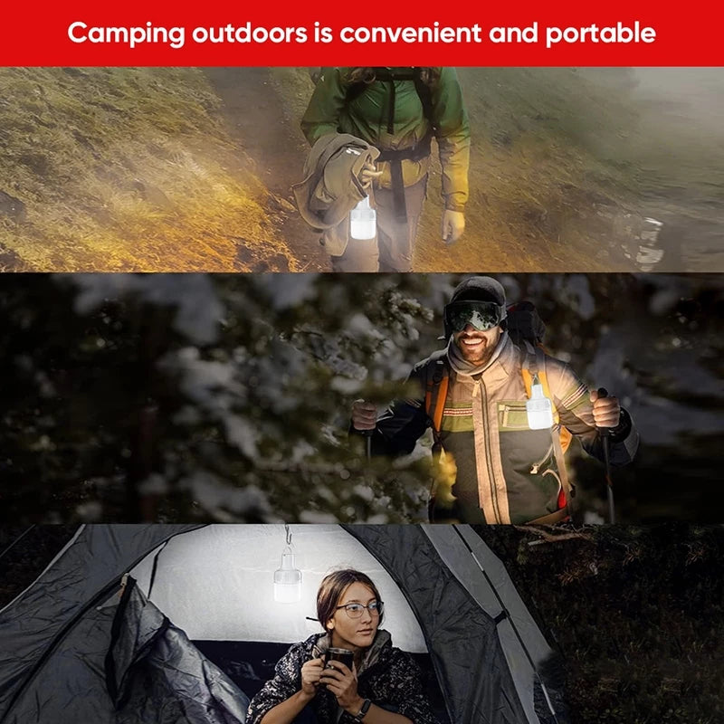 Solar Emergency Bulb w/ Panel