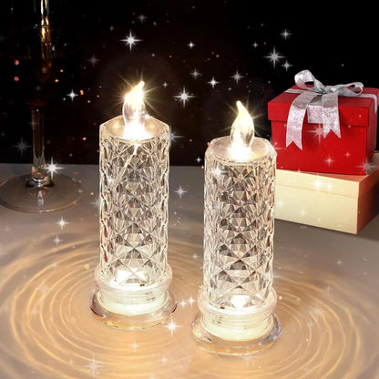 Crystal LED Flameless Candle
