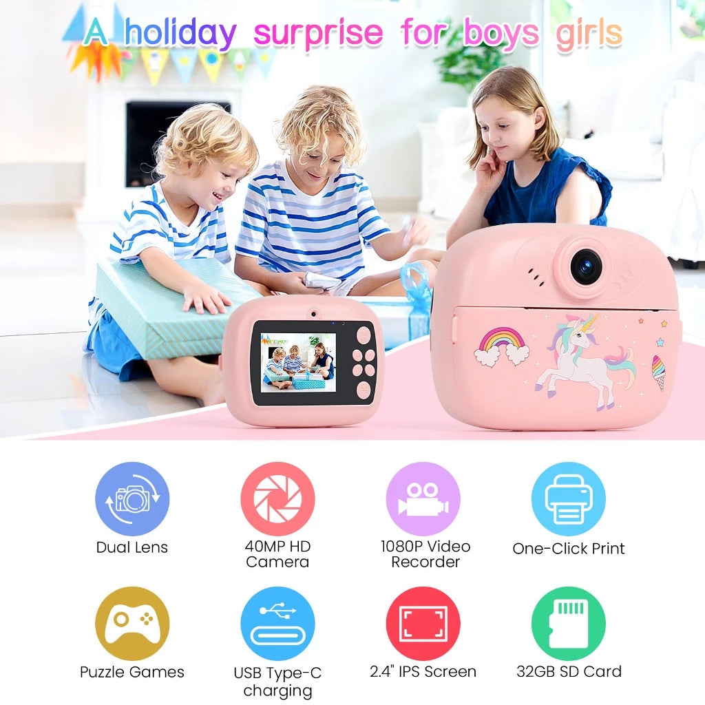 DIY Instant Digital Camera for Kids – Print & Capture Fun