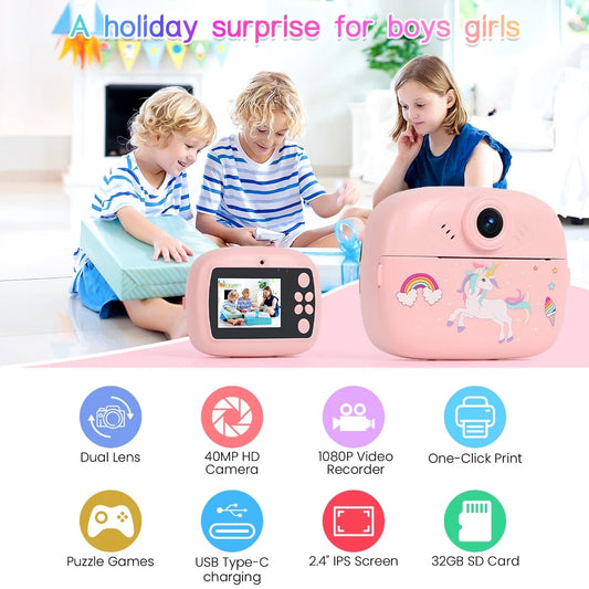 DIY Instant Digital Camera for Kids – Print & Capture Fun