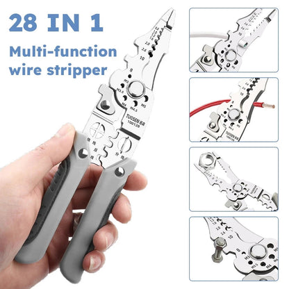 28-in-1 Multifunctional Heavy Duty Professional Wire Stripper