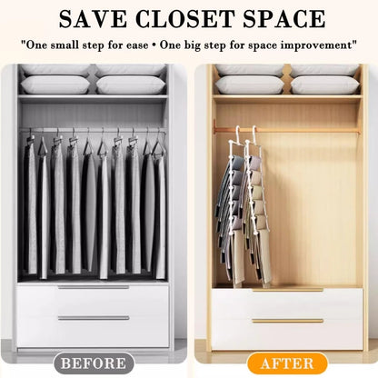 Multi-layer Pants Rack Organizer