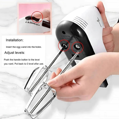 Multifunctional 7 Speed Mini Electric Hand Mixer