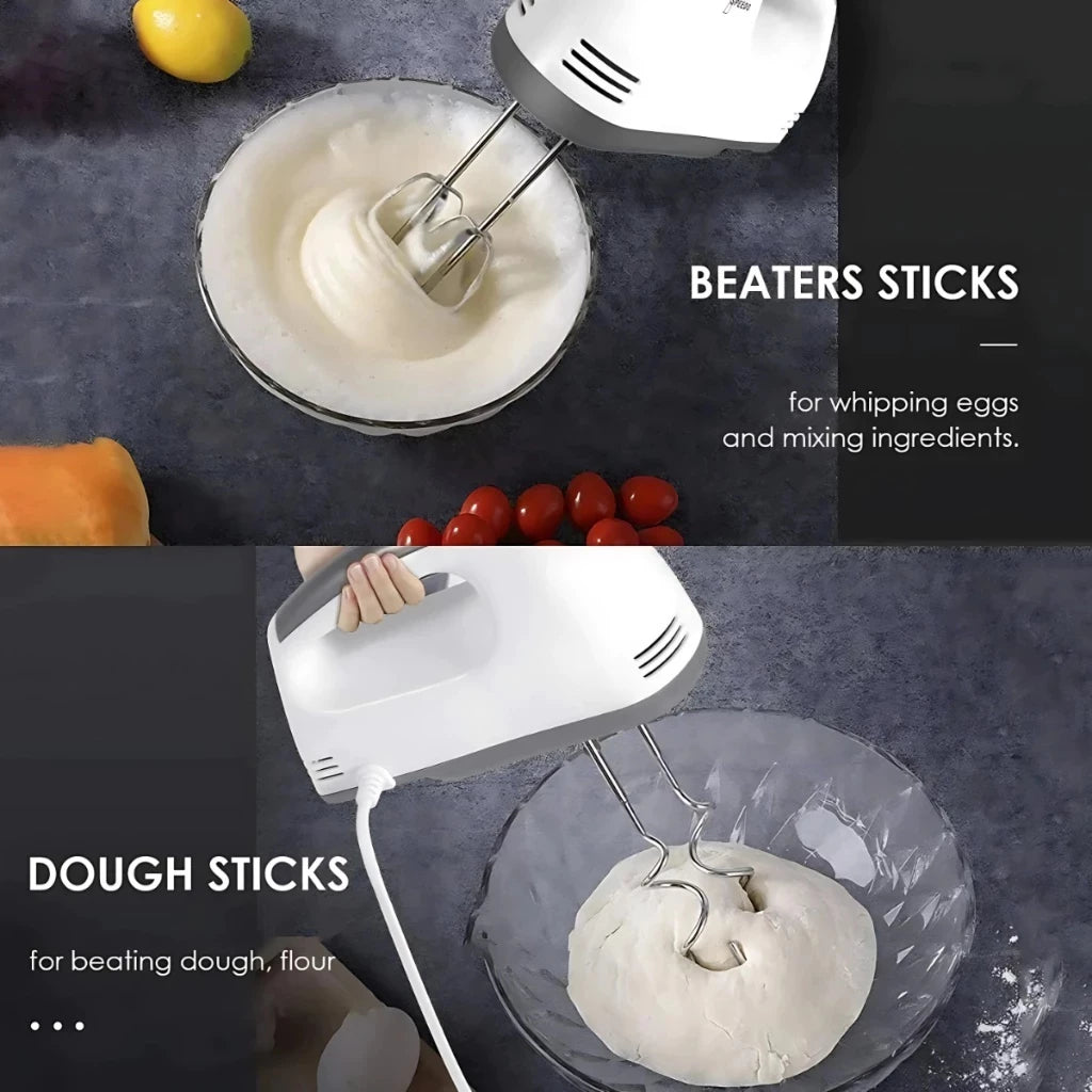 Multifunctional 7 Speed Mini Electric Hand Mixer