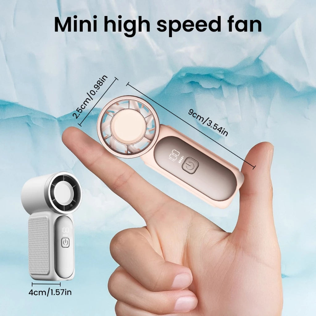 Mini Turbo Fan with LED Display