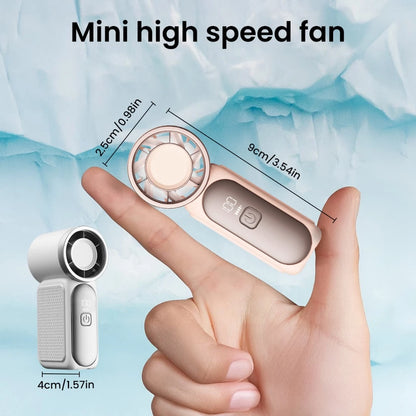 Mini Turbo Fan with LED Display