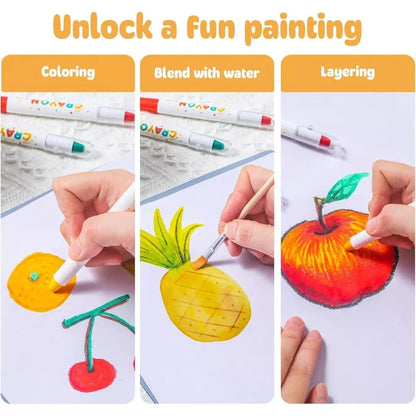 Non-Toxic Washable Crayon Set
