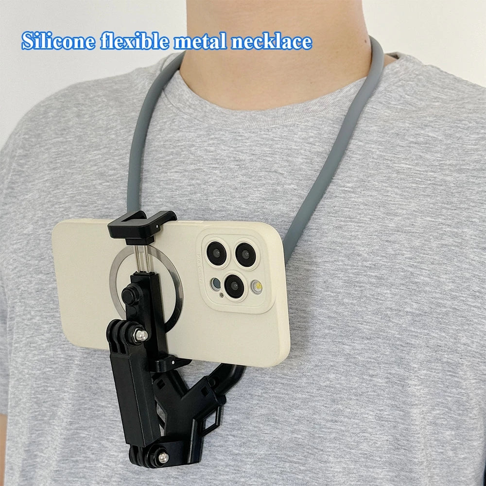 Silicone Flexible Metal Neck Mount Holder