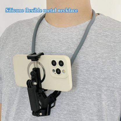 Silicone Flexible Metal Neck Mount Holder