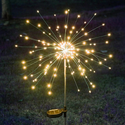 Solar Fireworks Lights