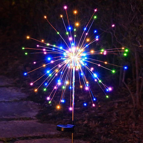 Solar Fireworks Lights