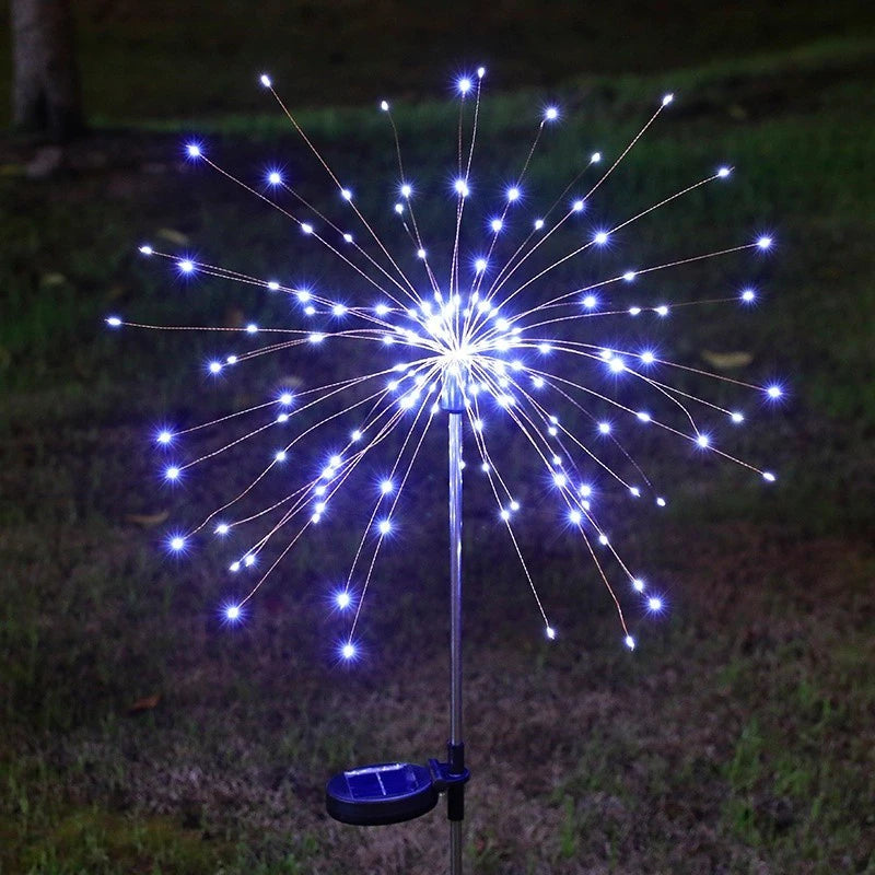 Solar Fireworks Lights