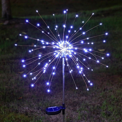 Solar Fireworks Lights