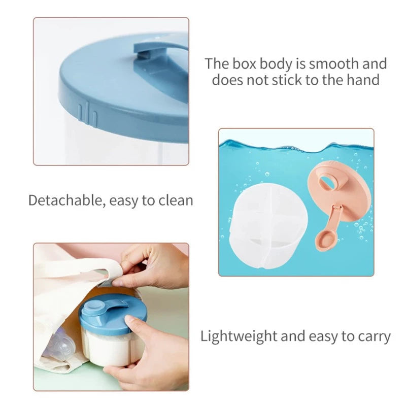 4-Grid Milk Powder Dispenser