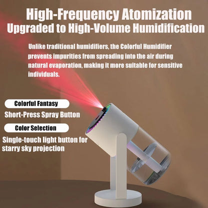 Starry Sky Projection Humidifier 280ml