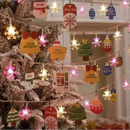20 LED Solar Christmas String Lights