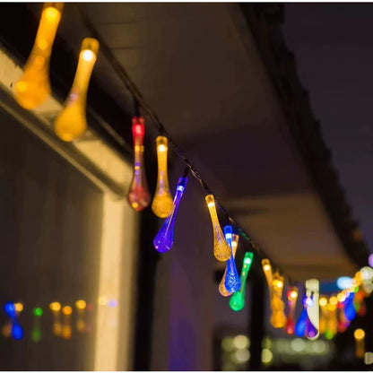 20 LED Solar Christmas String Lights
