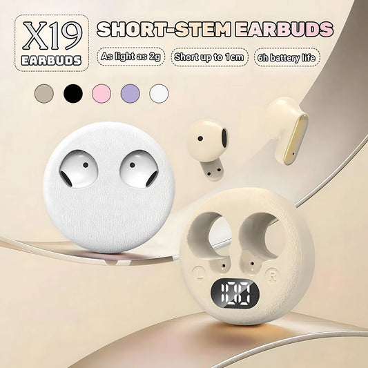 X19 Short-Stem Wireless Earbuds