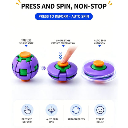 Quality 3D Printed Fidget Spin Ball