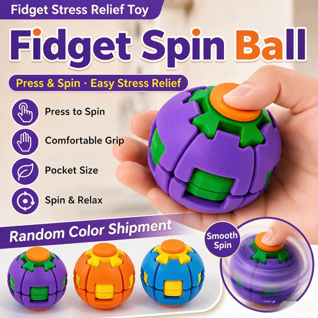 Quality 3D Printed Fidget Spin Ball