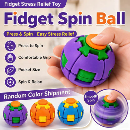 Quality 3D Printed Fidget Spin Ball
