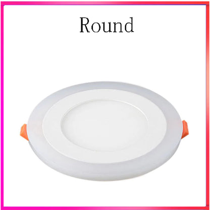 DOUBLE COLOR LED PANEL LIGHT (ROUND)
