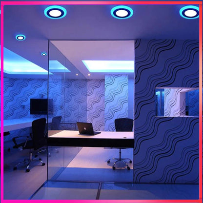 DOUBLE COLOR LED PANEL LIGHT (ROUND)