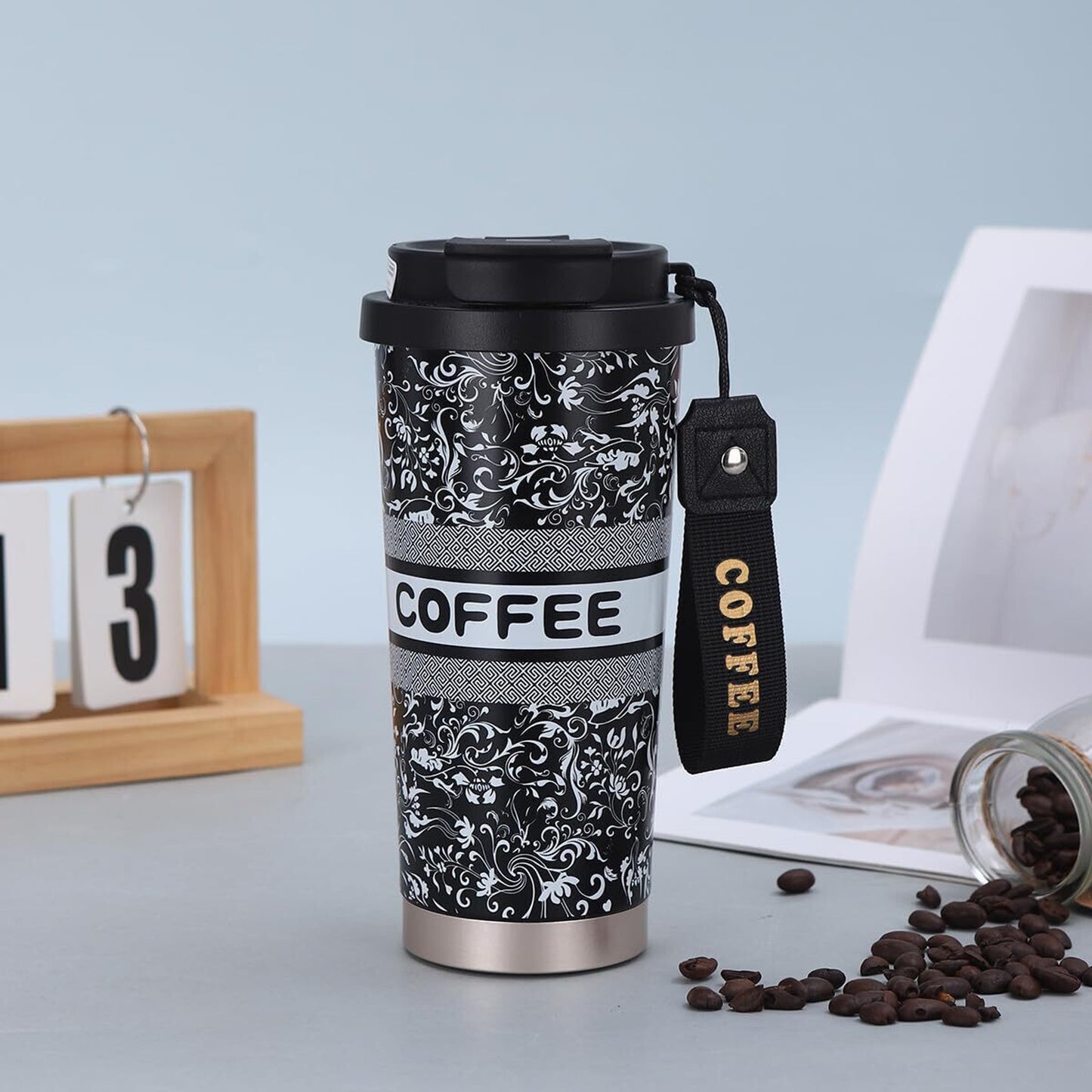 Aesthetic Double-Wall Stainless Steel Hot & Cold Tumbler