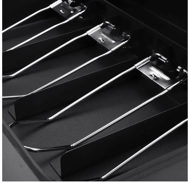 Metal Cash Box with Key – Secure Money Storage