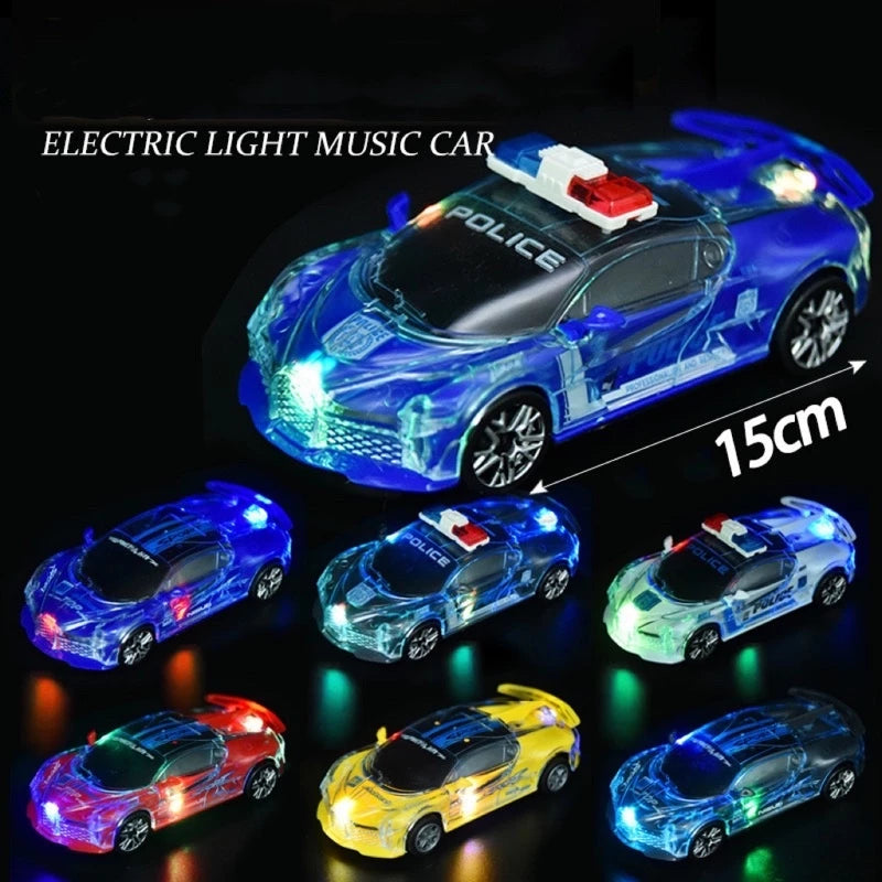 Electric Toy Car with Lights and Sounds