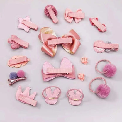 18-Piece Kids Hair Accessories Gift Box Set