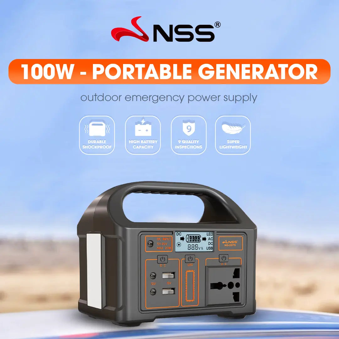 NSS 100w Portable Generator (NS-2576)