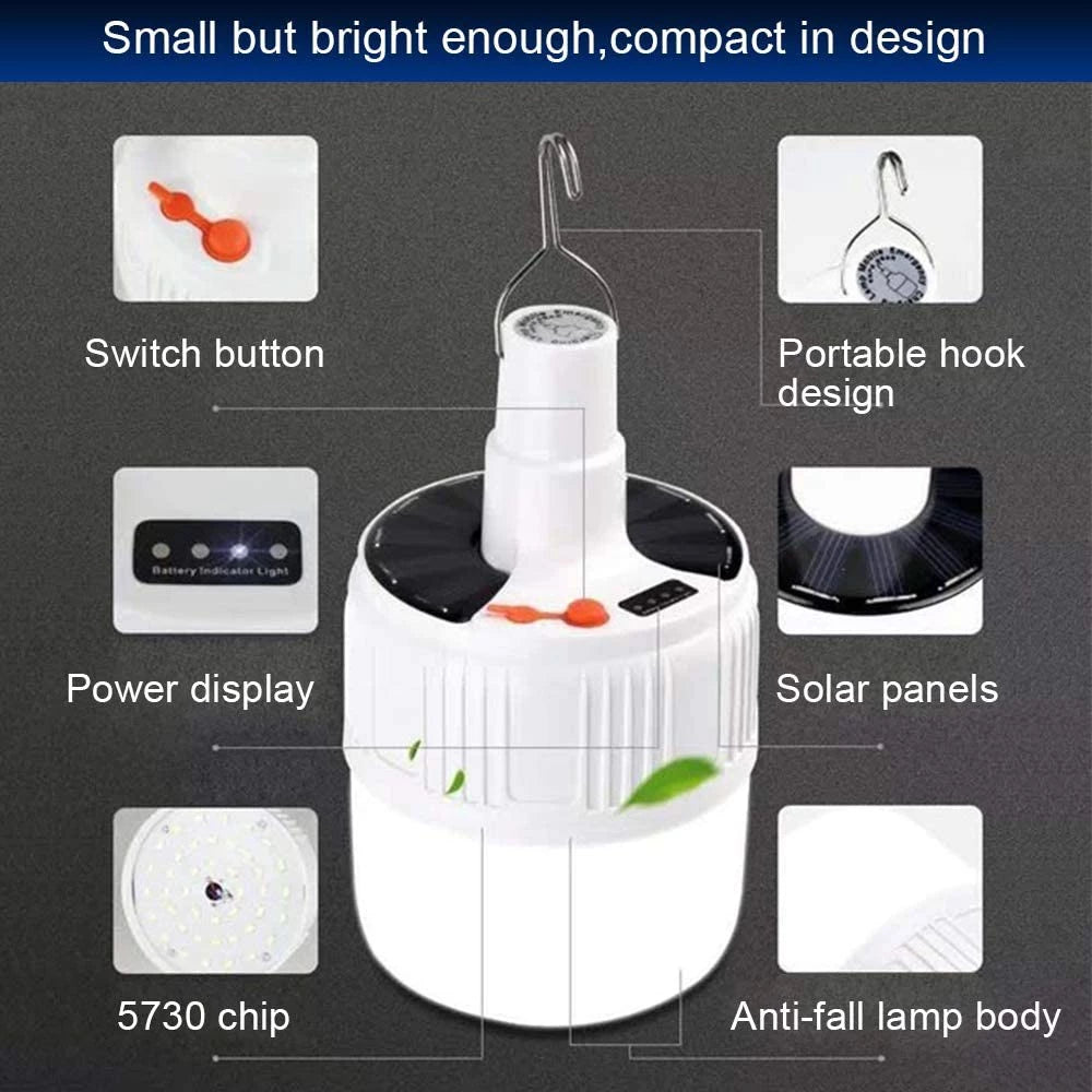 Solar Emergency Charging Lamp