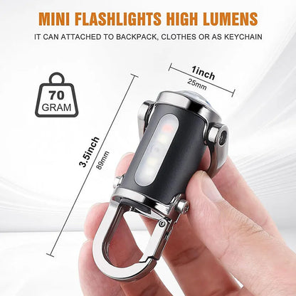 Mini Portable Keychain Flashlight