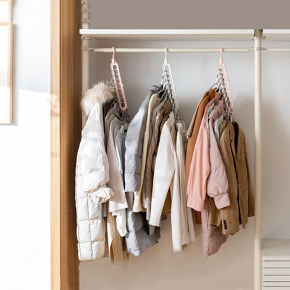 9-Hole Clothes Hanger