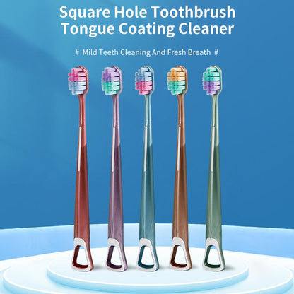 2-in-1 Toothbrush & Tongue Scraper 5pcs/set