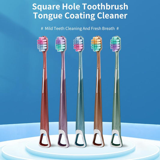 2-in-1 Toothbrush & Tongue Scraper 5pcs/set