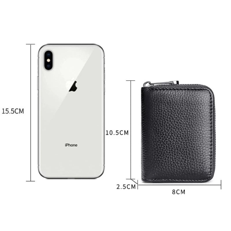 Card Holder Leather Wallet