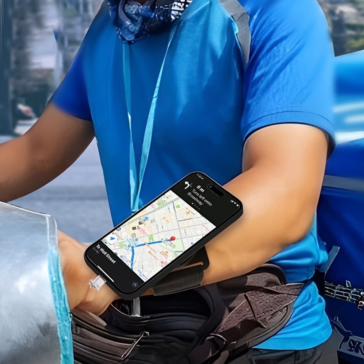 Magnetic Wristband Phone Holder