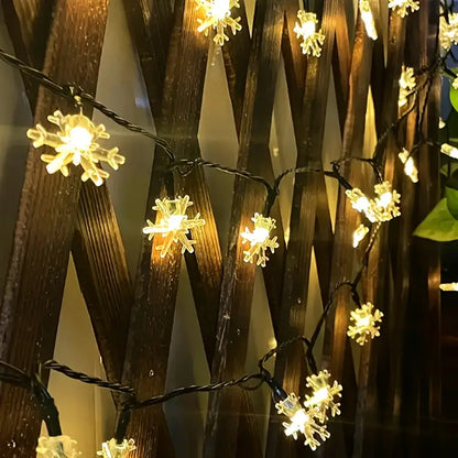 30 LED Solar Christmas Lights